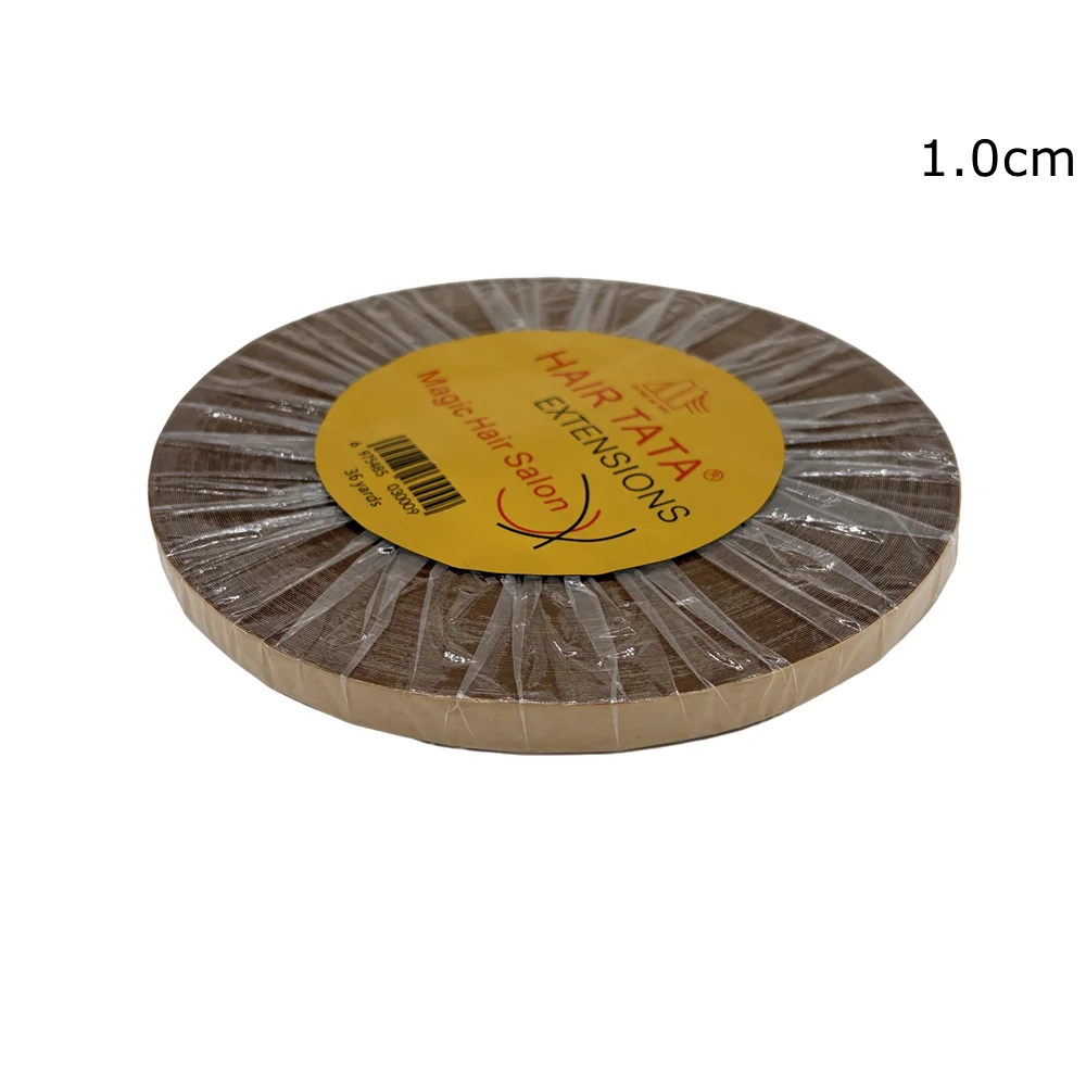 1 Roll 36 Yards Width 1cm Double Side Adhesive Hair Extensions Tape TATA Hair Extension Support Tape for Tape Hair Extension
