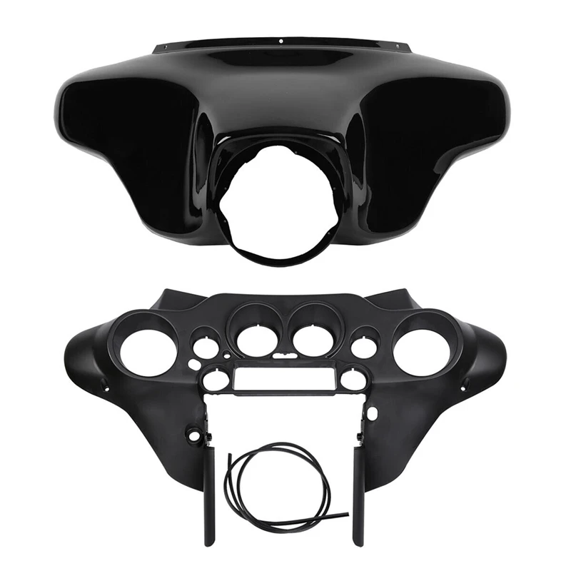 

Front Batwing Inner /Outer Fairing Speedometer Cover For Harley Touring 1996-2013 Electra Street Glide FLHT FLHX ABS Plastic