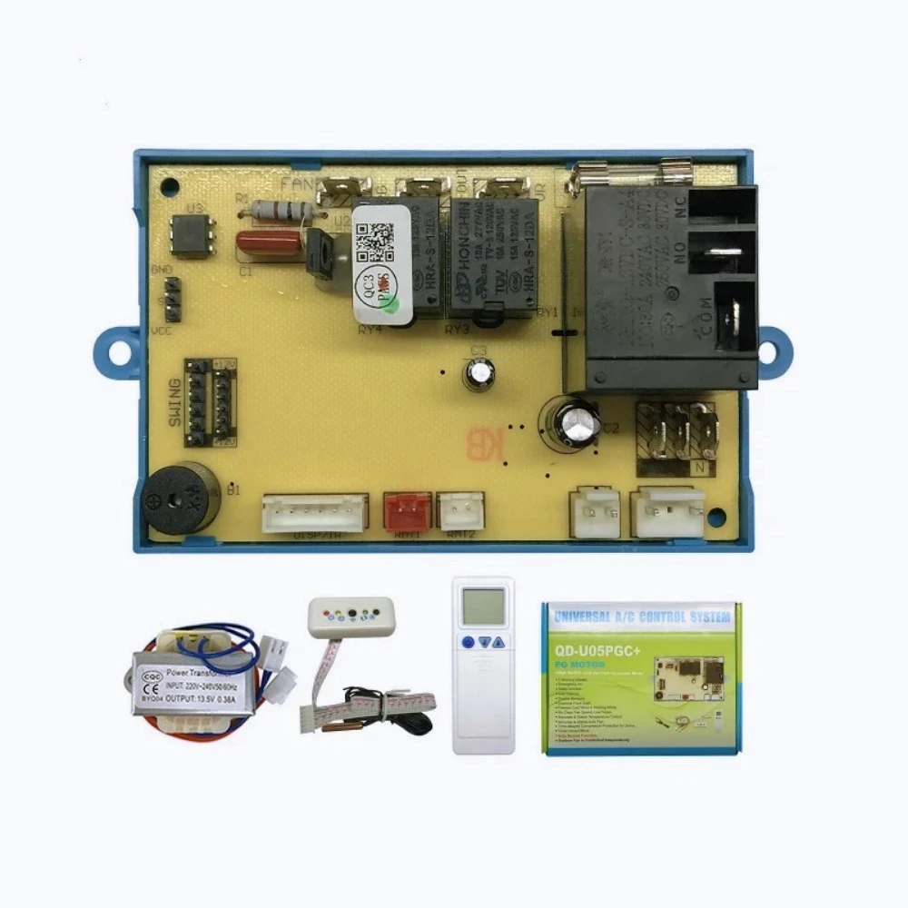 

ZC-QUNDA QD-U05PGC+ General Split Air Conditioning Plate Computer Modification Universal Board Control Panel For PG Motor AC Rep