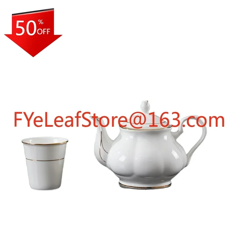 Ceramic coffee pot set Teapot large capacity