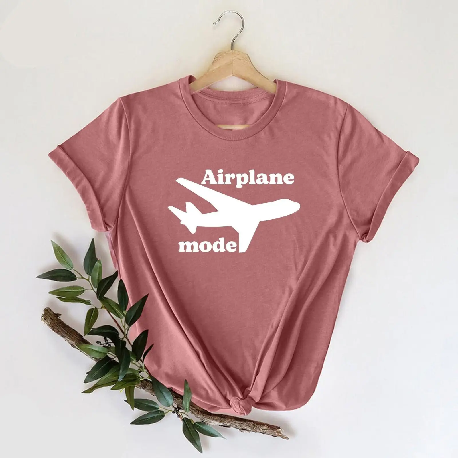 Airplane Mode T Shirt For Traveler Travel Adventurer Girls Trip Vacation Vacay