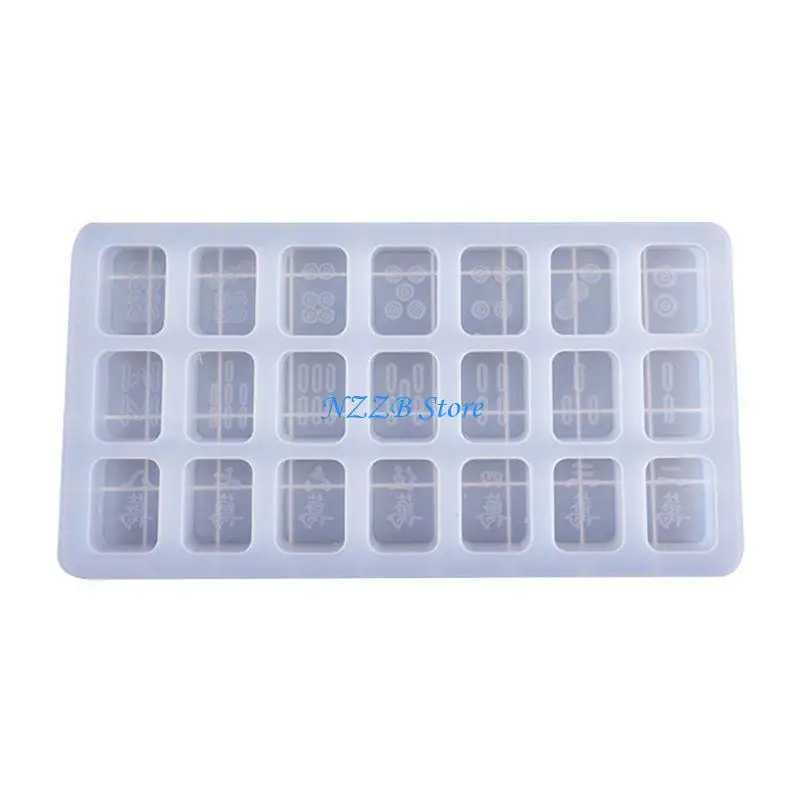 

T21F Mirror Silicone Mold DIY Baking Chocolate Cake Mould Resin Clay Moulds