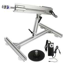 Big Thrust Telescopic Linear Actuator with Foldable Bracket Suction Cup 3XLR Connector 6-20CM/3-15CM/2-8CM Stroke 100V-240V