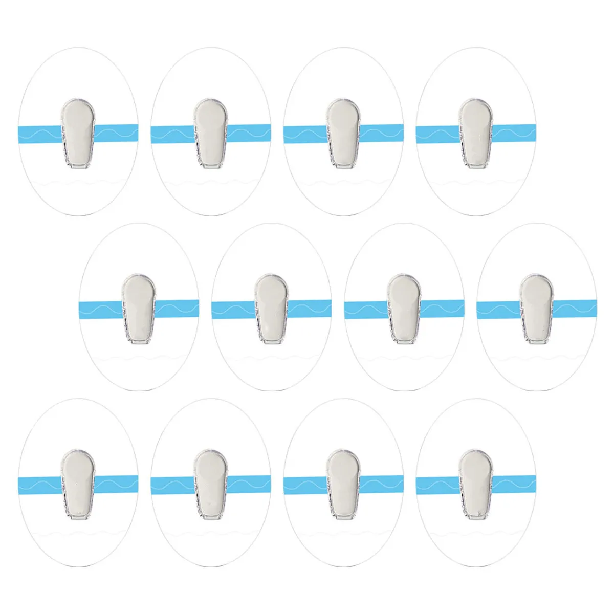 

20Pcs Sensor Fixed Patches Waterproof Non-Slip Tpu Adhesive Skin Sticker Sweat-Proof Sports Anti-Drop Sensor