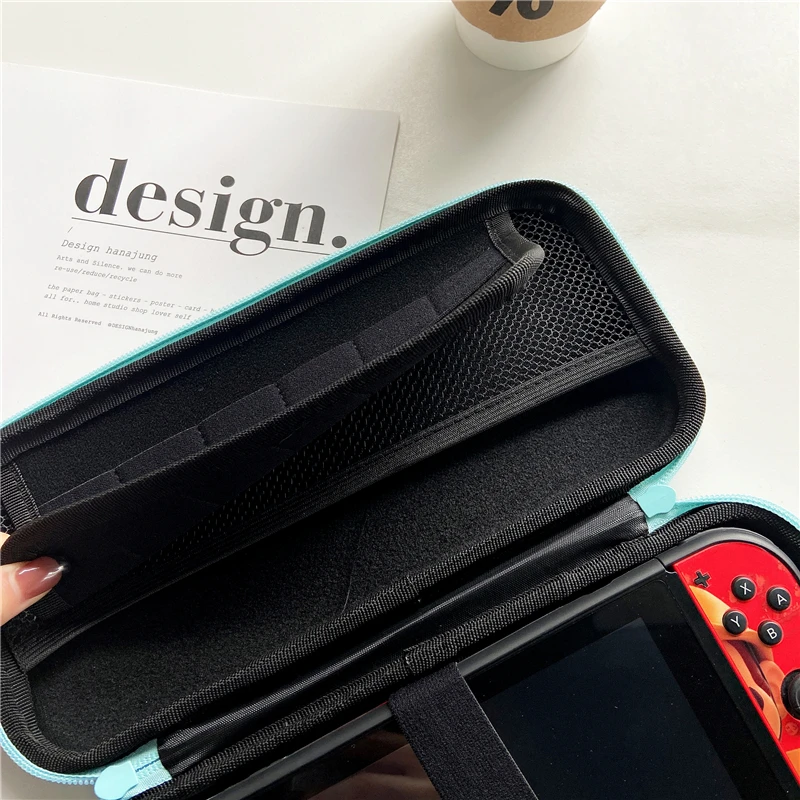 Cute Cartoon Anime Storage Bag For Nintendo Switch Game Console Box Travel Carrying Handbag Kawaii JonCon Protective Cover Case