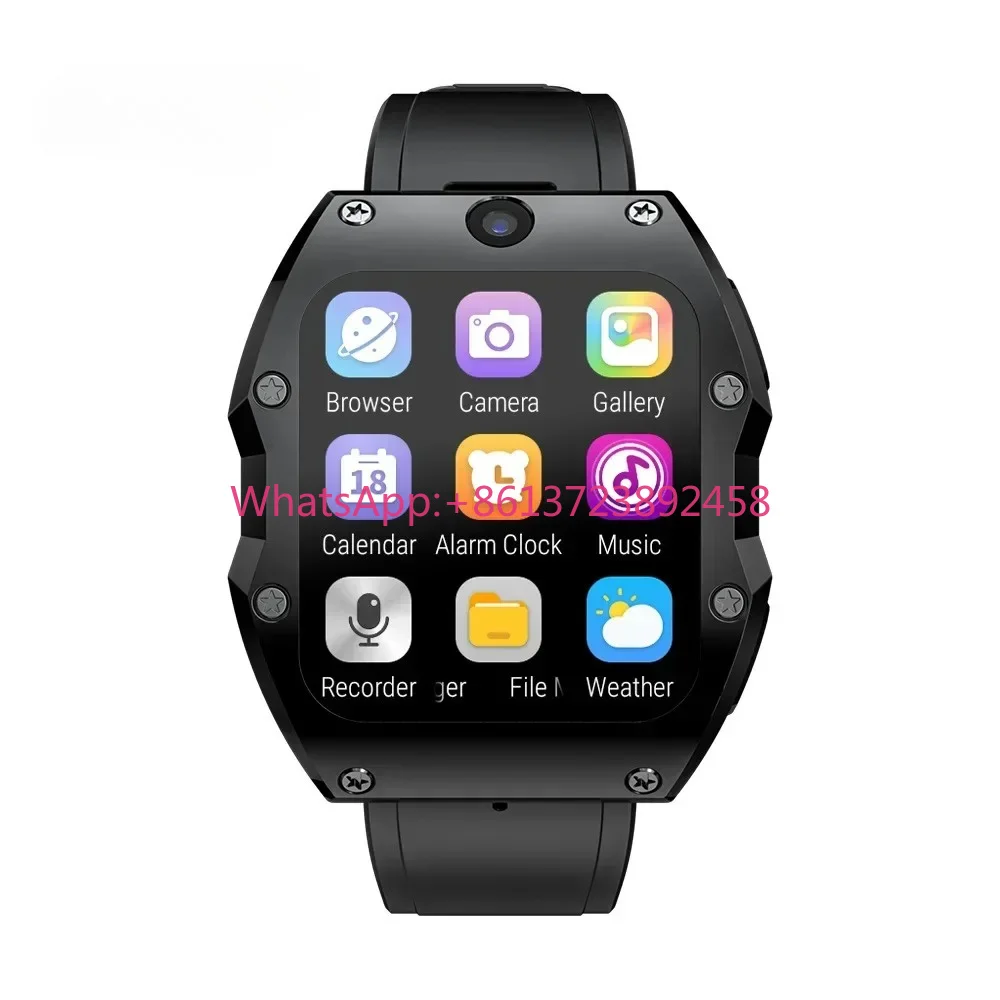 2025/LOKMAT APPLLP 3 MAX card 4G call smartwatch Android 2.0 inch screen 128G memory