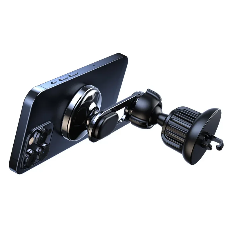 Novo suporte magnético do telefone do carro ímã forte 360 °   Suporte universal para carro com rotação ajustável para suporte de celular de navegação