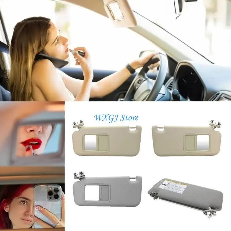 

37JE Sunvisor Blocker подходит для 7432035A91B1 2010-2023 Shield с макияжным тщеславием.