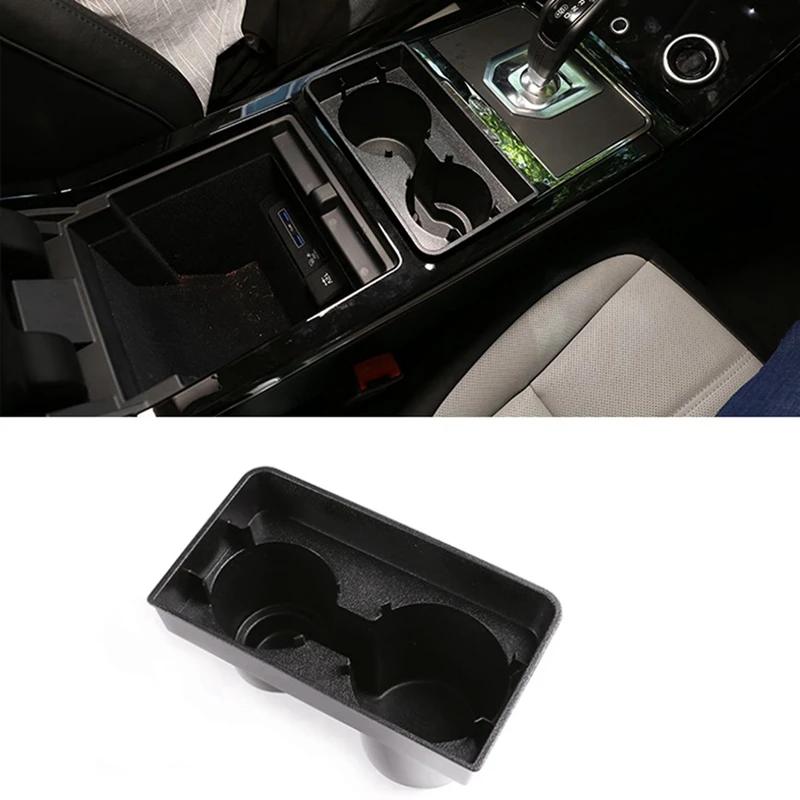 Organizador de apoyabrazos central para Land Rover Range Rover Evoque 2020, soporte para vasos de coche, caja de almacenamiento, accesorios