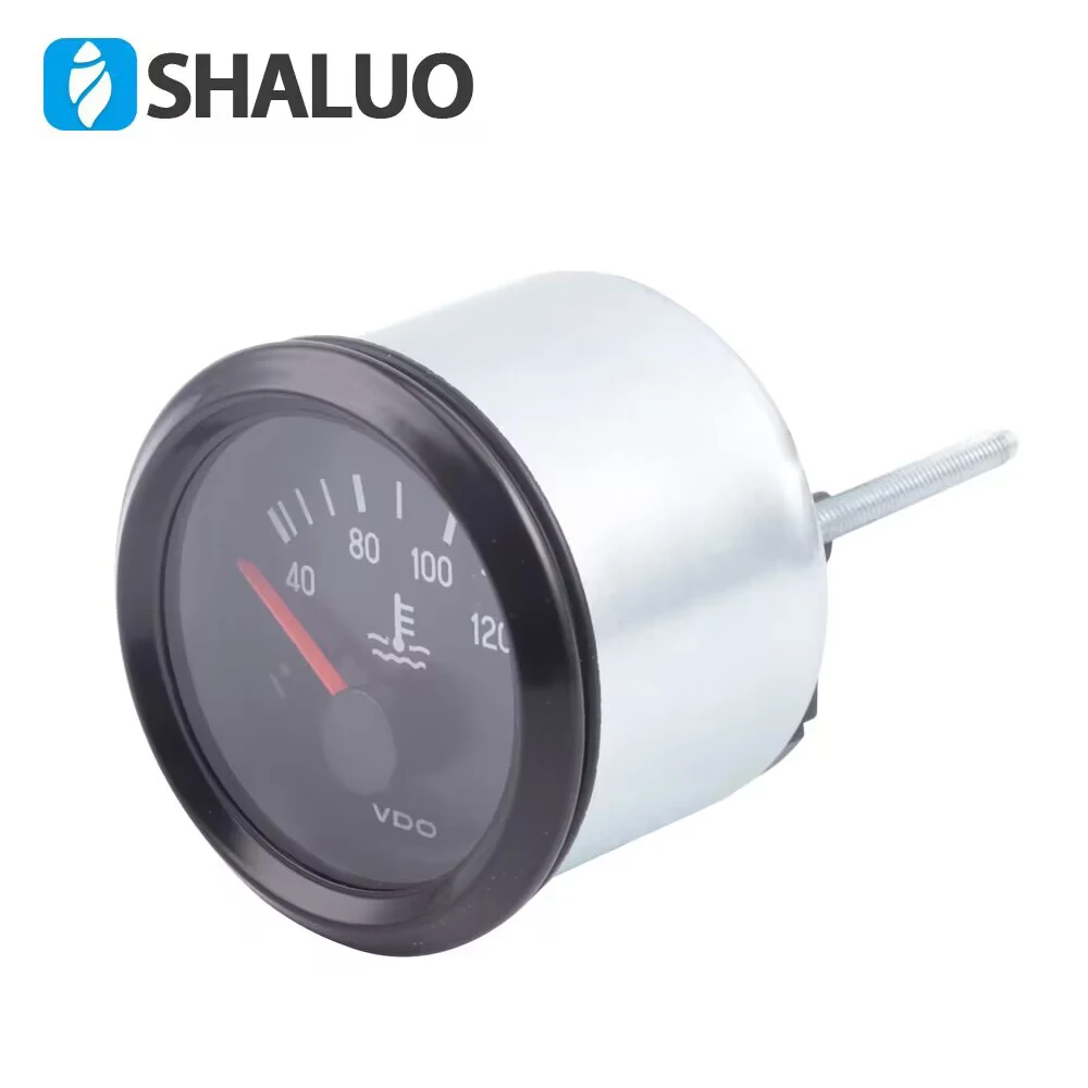 40-120C 52MM VDO Water Temperature Gauge Diesel Engine Meter Match With Water Temperature Sensor Generator Accessories 287.4-22Ω