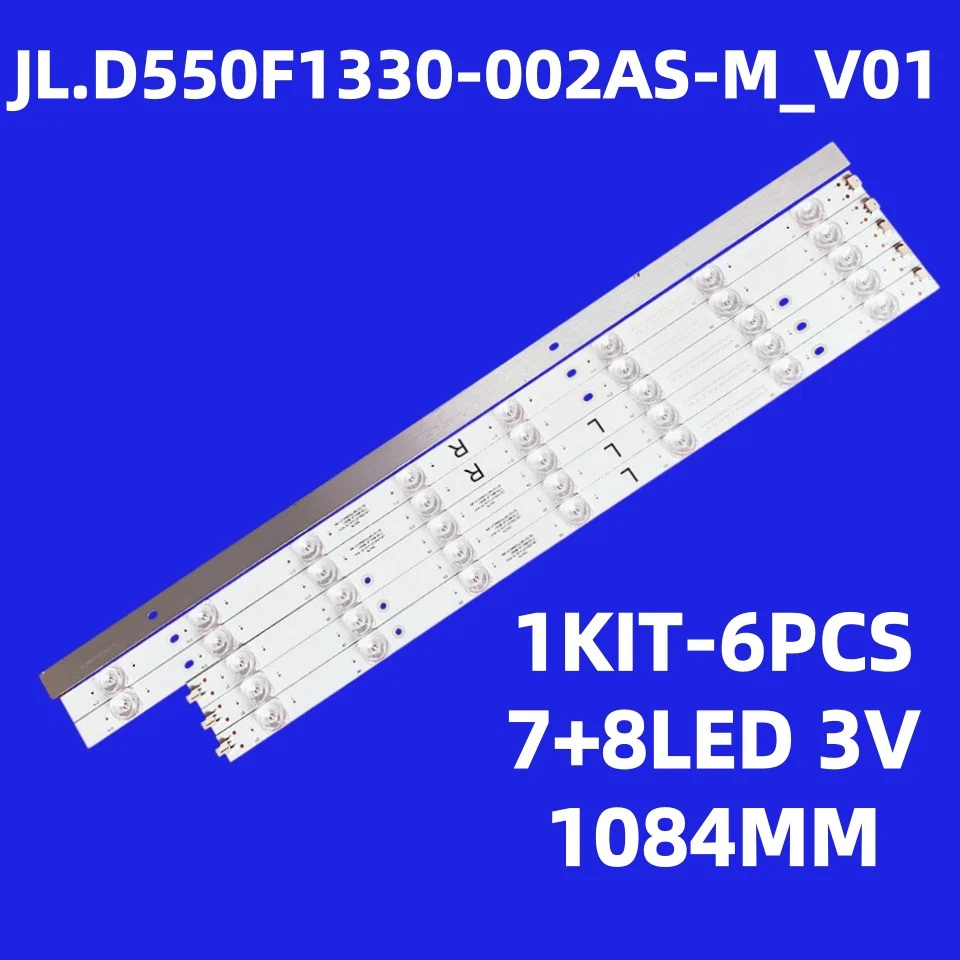 LED backlight strip for JL.D550F1330-002AS-M_V01 CRH-ZG55G7N30301503919REV1.0
