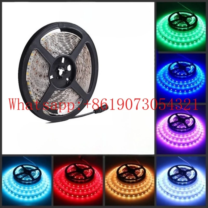 

Красочная гибкая светодиодная лента, меняющая цвет, 2835, патч 5 В, ремонт потолка для автомобиля, гостиной, уличная водонепроницаемая световая лента