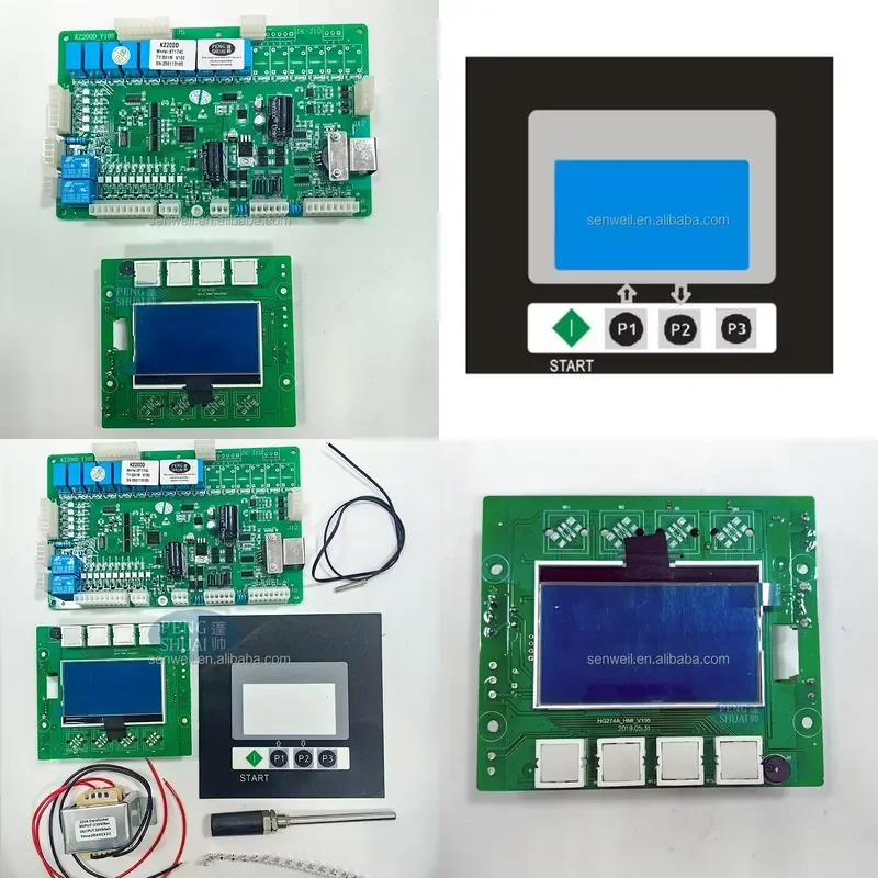 XT174C 220V Electric Plastic Washer Controller for Coin Operated Hotel Use Washing Machine Main Panel