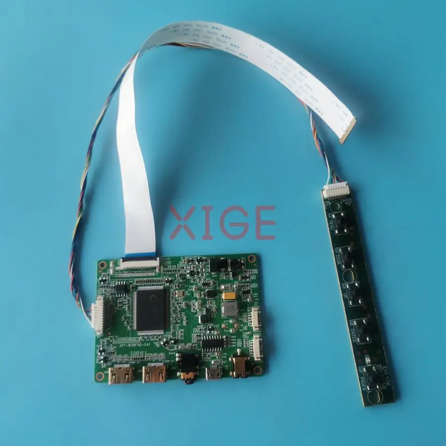 

Drive Controller Board Fit B133XTN03 B133XTN01 B133XTN02 M133NWN1 1366*768 2Mini-HDMI 1366x768 30-Pin EDP Laptop Monitor Kit DIY