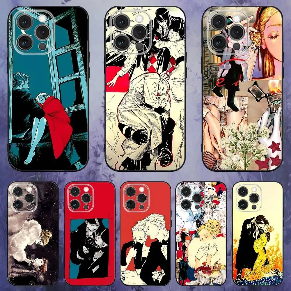 

V-Veil Kotteri Phone Case For iPhone 16e,16,15,14,13,12,11,Pro,X,XS,Max,XR,Plus,Mini Soft Black Cover