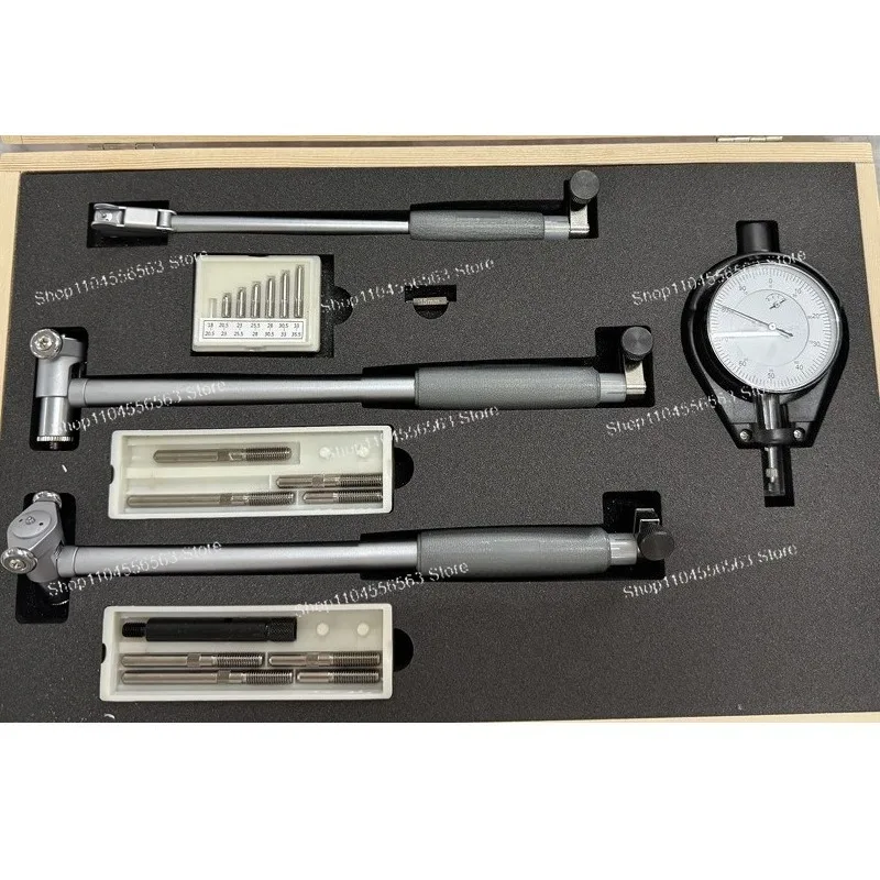 3-Piece High-Precision Inner Micrometer Set | 18-160mm Bore Gauge Tool for Accurate Measurement