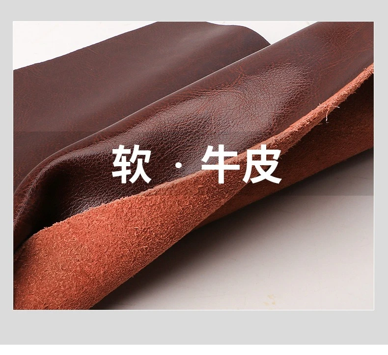 حقيبة كروس من الجلد الطبيعي للنساء - حقيبة هاتف كاجوال خفيفة الوزن، حقيبة كتف متعددة الاستخدامات وأساسيات الاستخدام اليومي #4