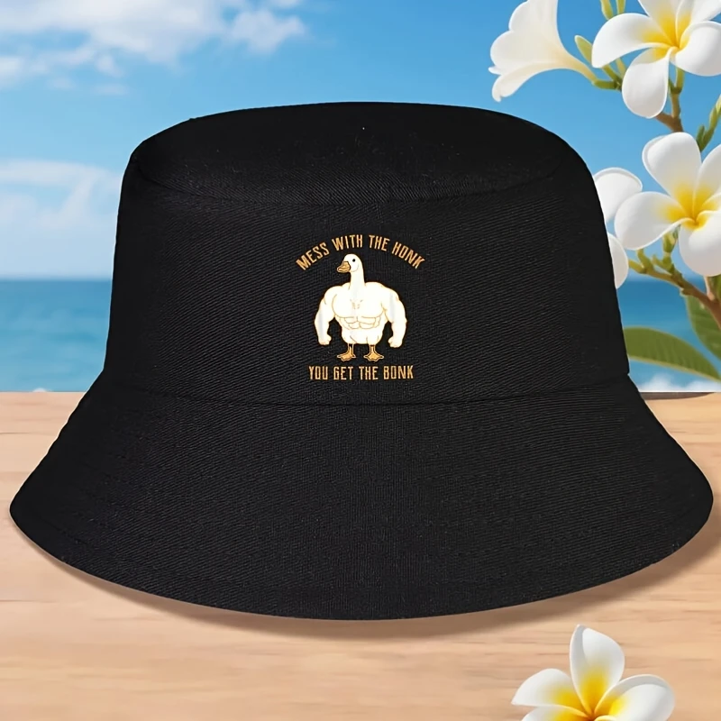 Funny Goose Bucket Hat with 