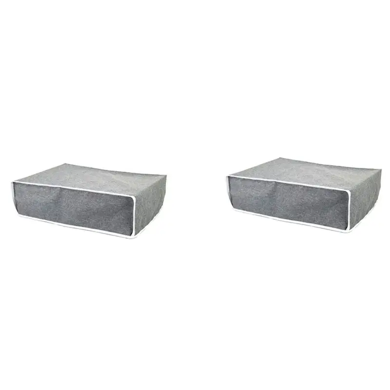 A33T 2X Horizontal Dust Proof Cover for PS5 Console, Protective Case Gaming Accessories Gray - view 6