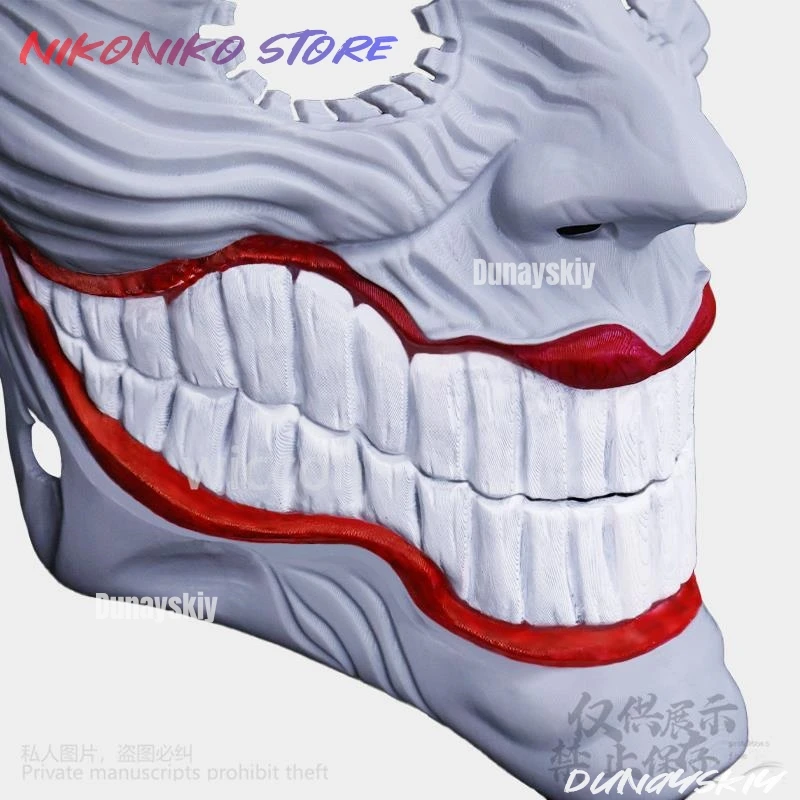 أنيمي Dandadan كوسففيري آيرا شيراتوري قناع تنكري الدعائم ثلاثية الأبعاد البلاستيك الصلب الفتيات امرأة هالوين هدية الكريسماس مخصصة