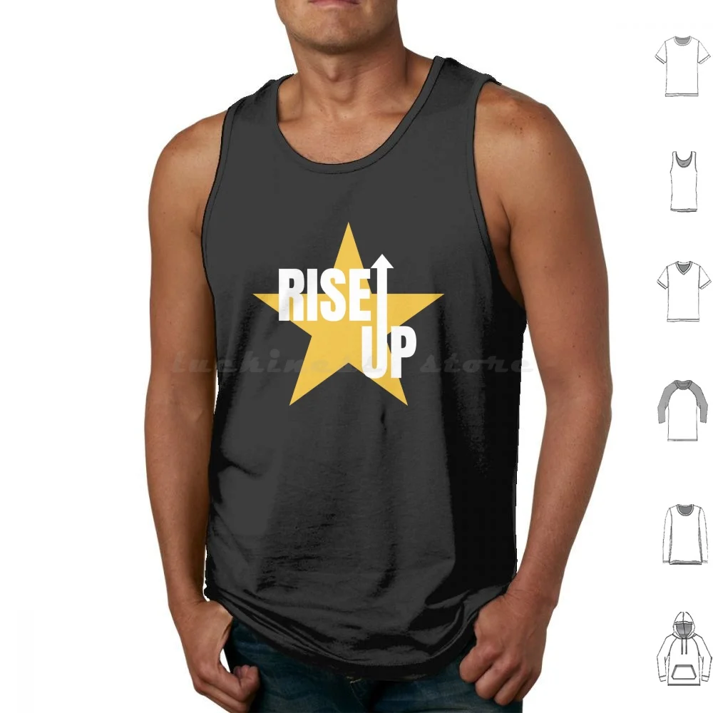 Rise Up The Musical Camisetas sin mangas de algodón con estampado Young Scrappy Hungry Young Scrappy And Hungry Just You Wait Cita
