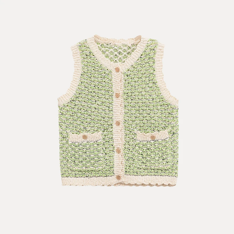 

Faionable Knitted Texture Top Ele Sle Summer New Arrival Women's Wear Z Commute Sle Polyester Fiber Single Piece