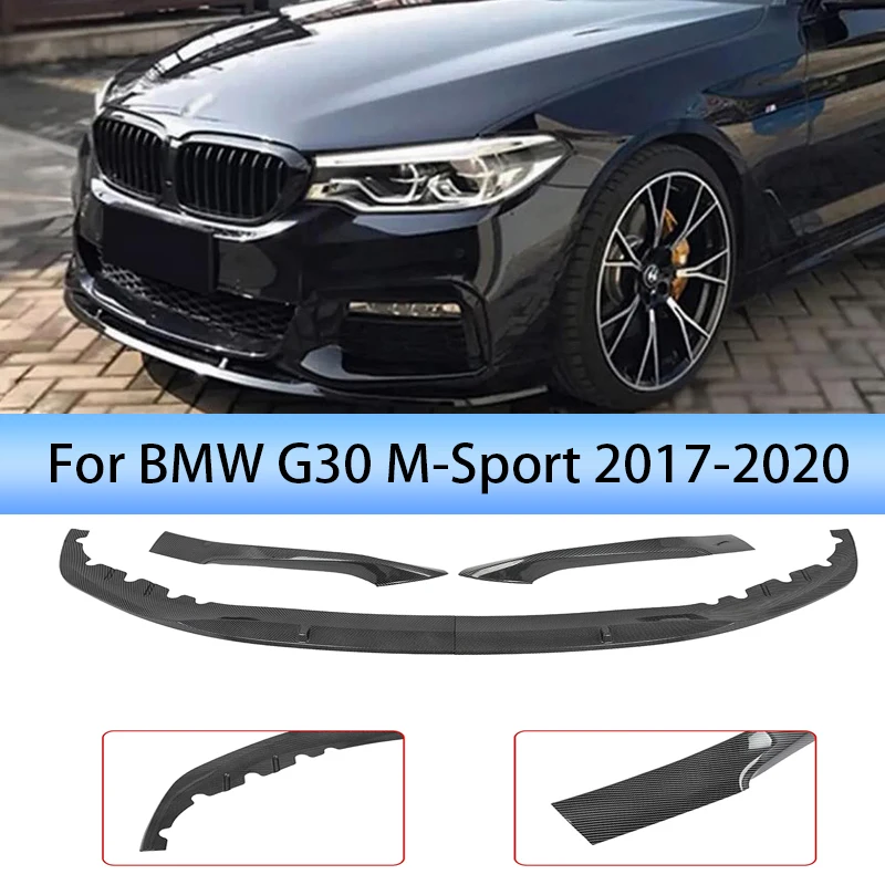 

Передний бампер автомобиля, разделитель губ, распылитель, диффузор, комплект кузова M-Performance для BMW 5 серии G30 G31 M Sport 2017 2018 2019 2020