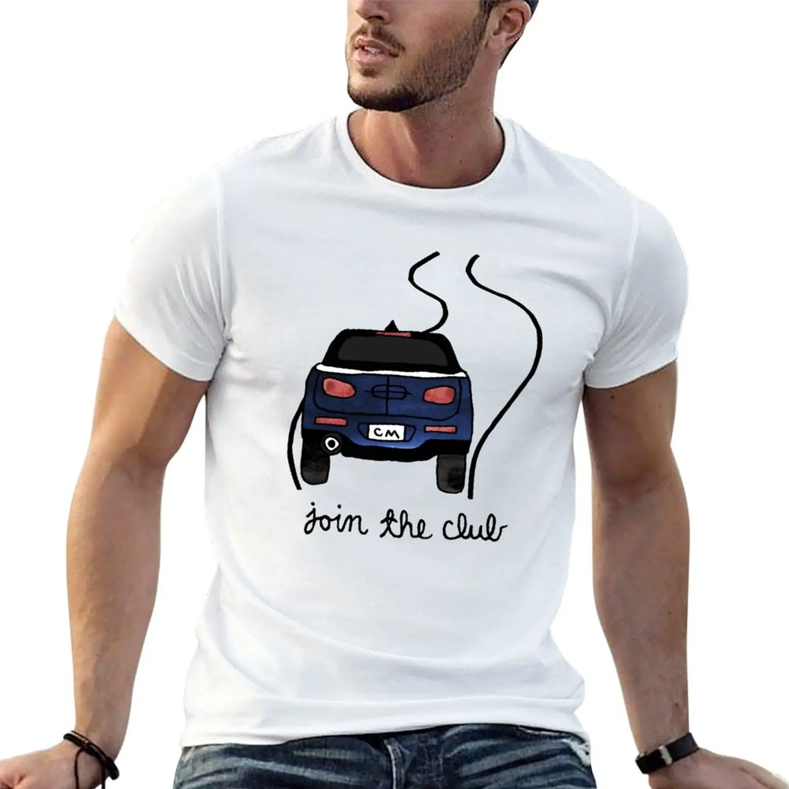 MINI Clubman - Starlight Blue (Join The Club) T-Shirt t shirt man luxury t shirts designer T-Shirt