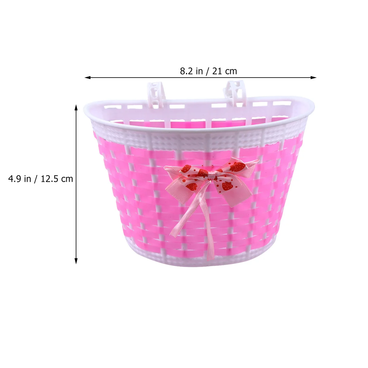 

4Pcs Bike Handlebar Streamers Decorative Supplies for Kids Children Pink Basket Creative Streamers Durable Long Time Use