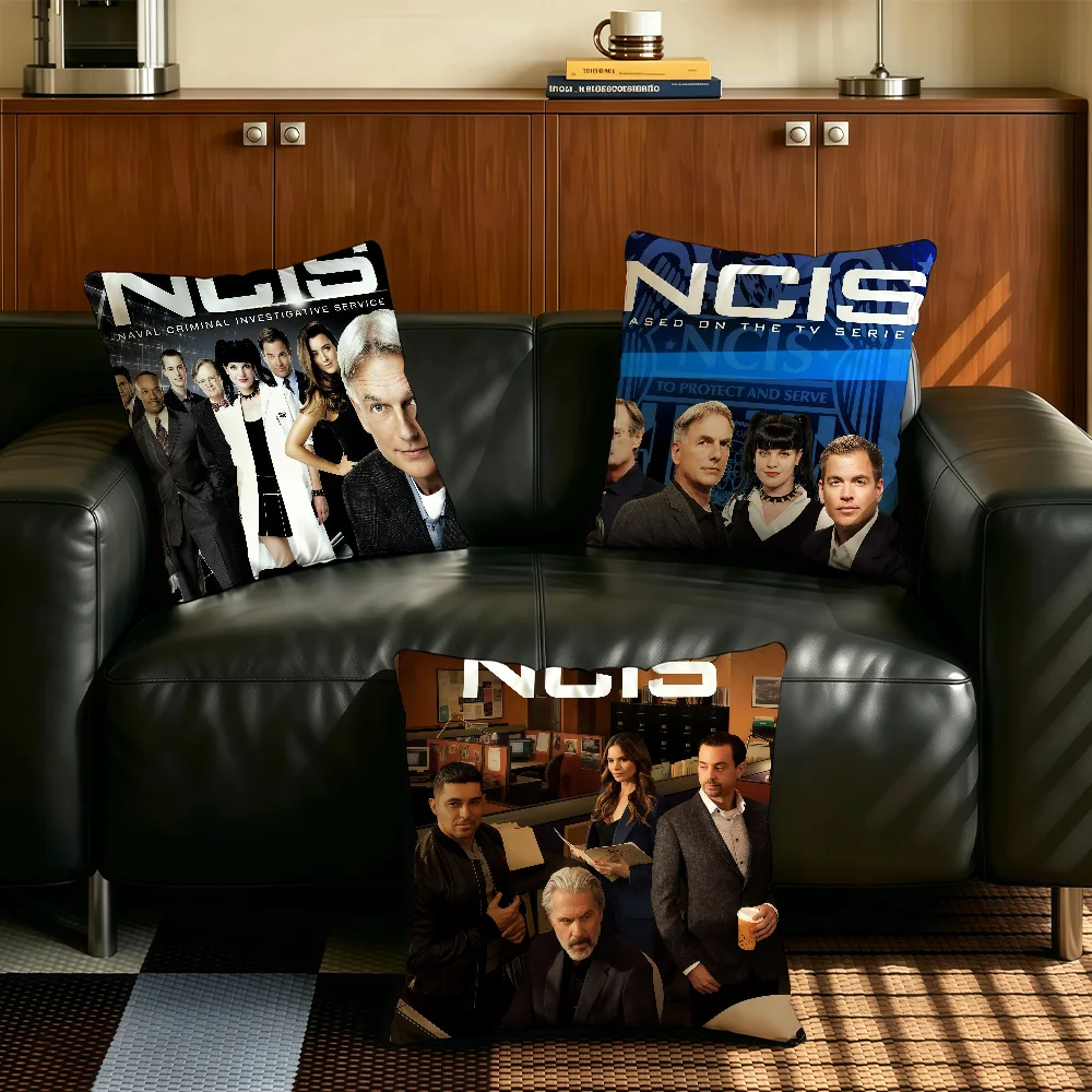 Drama TV N-NCIS cushion cover Comfortable Decorative For Bedroom Living room Dormitory Picnic and Holiday Decoration