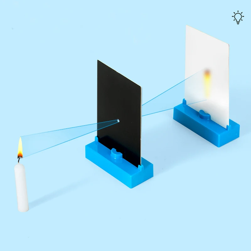 DIY Physical Optics Experiment Small Hole Imaging Pinhole Imaging Device Kit，Small Hole Imaging Device Scientific Utensil