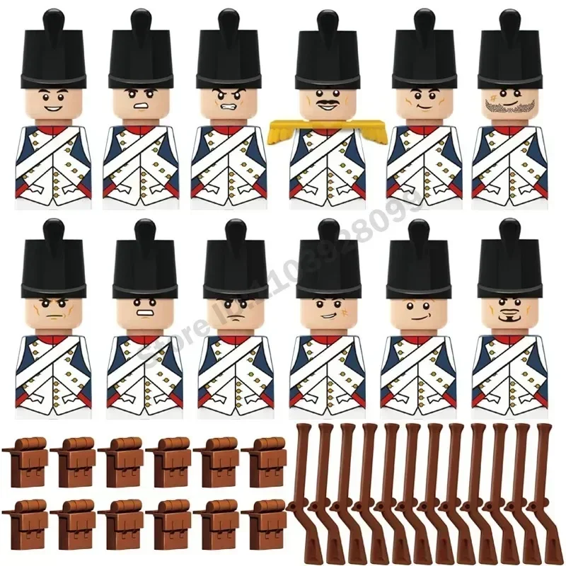 Crusader Knights Roman Warriors Middle Ages Medieval Europe Military Building Blocks Figures Castle Kingdom King Legion Set