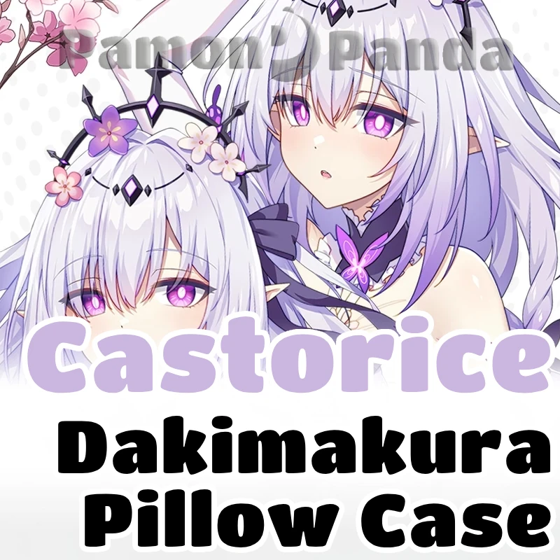 Castorice Dakimakura Honkai Star Rail Hugging Pillow Case Full Body Cushion Cover Pillowcase Home Bedding Decor Otaku Gift MYT