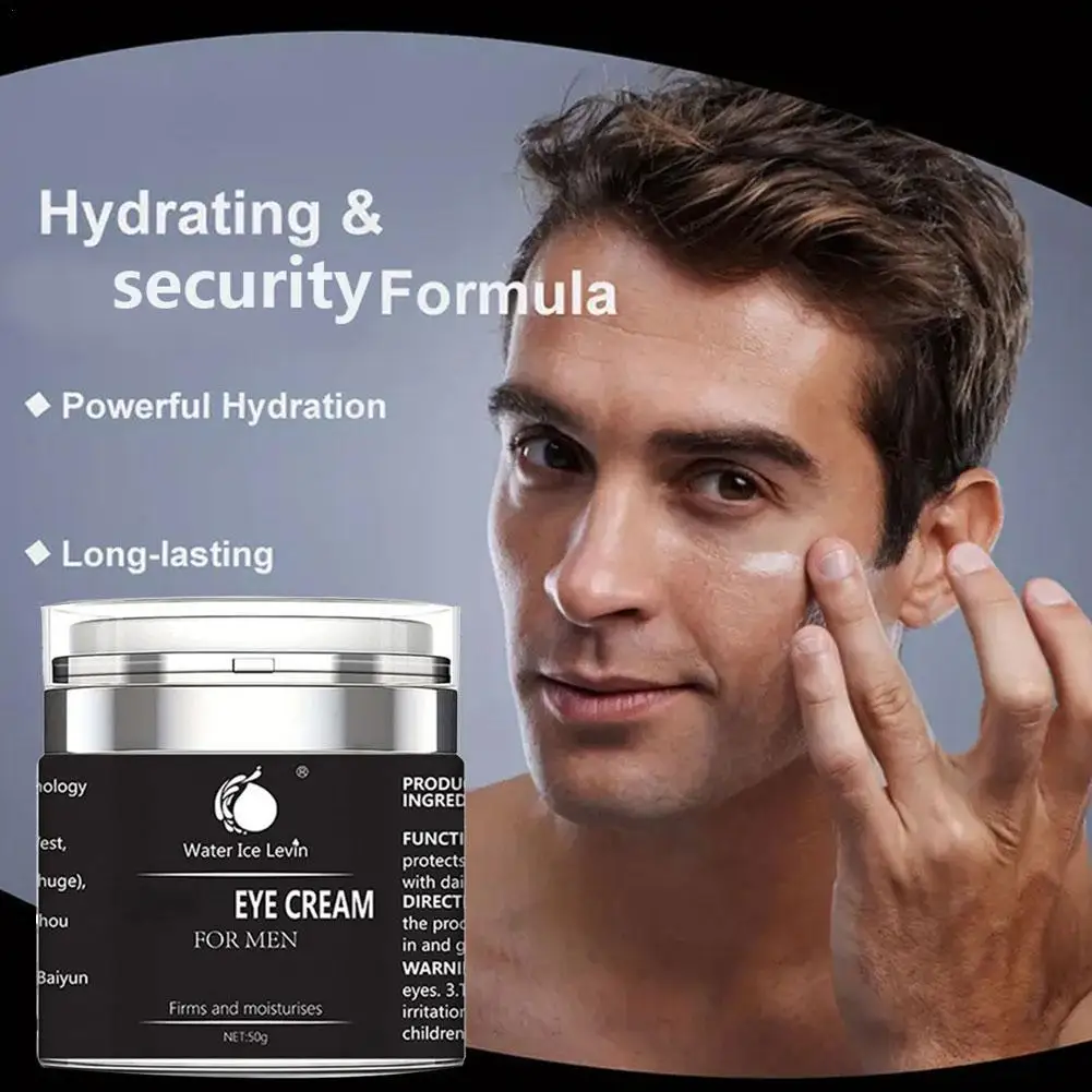 

Men's Eye Cream For Anti Aging, Dark Circles, Bags, Puffiness. Moisturizing Under Eye Serum Tightening, Lift Treatment