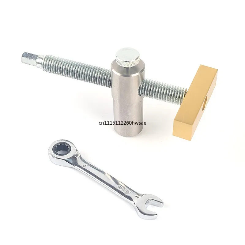 For Brass Bench Stop Dog Woodworking Desktop Vise Stainless Steel Desktop Locking Clamping Accessory