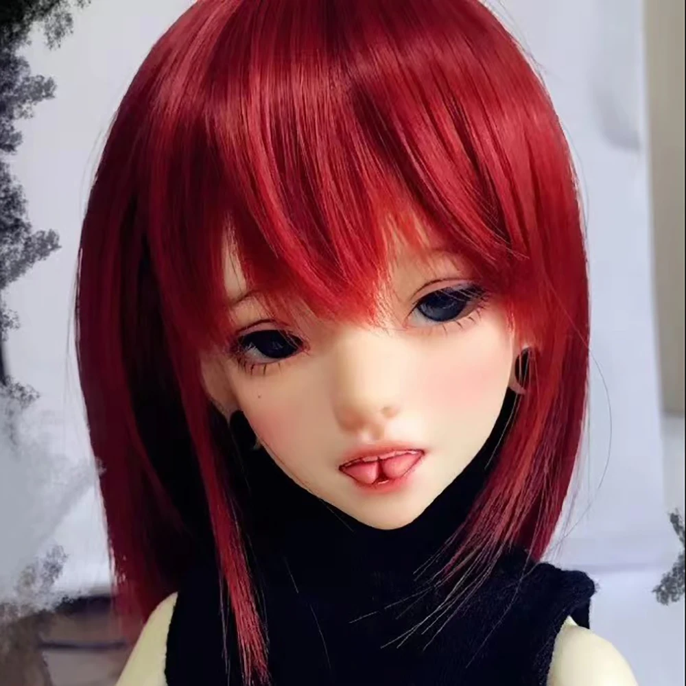 

1/4 BJD Doll Head No Makeup Resin Material Doll Accessories Lovely Girl Doll Gifts Collection Dolls Gifts