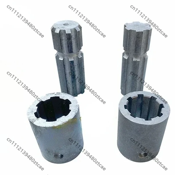 Six-key Eight-key Spline Shaft Sleeve, Variable Diameter Coupling Bushing, Agricultural Machinery Tractor Modification Connector