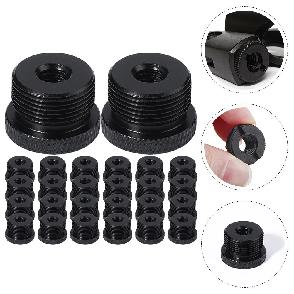 30 Pcs Microphone Mount Adapter Stand Converter Adapters Modular Tripod Screw Thread Holder for Parts