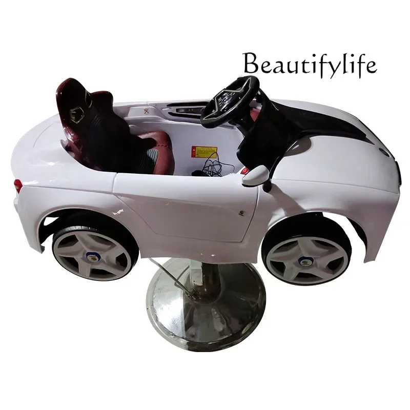 

LJYLight luxury barber chair barber shop special lifting designer model high-end fashion new model