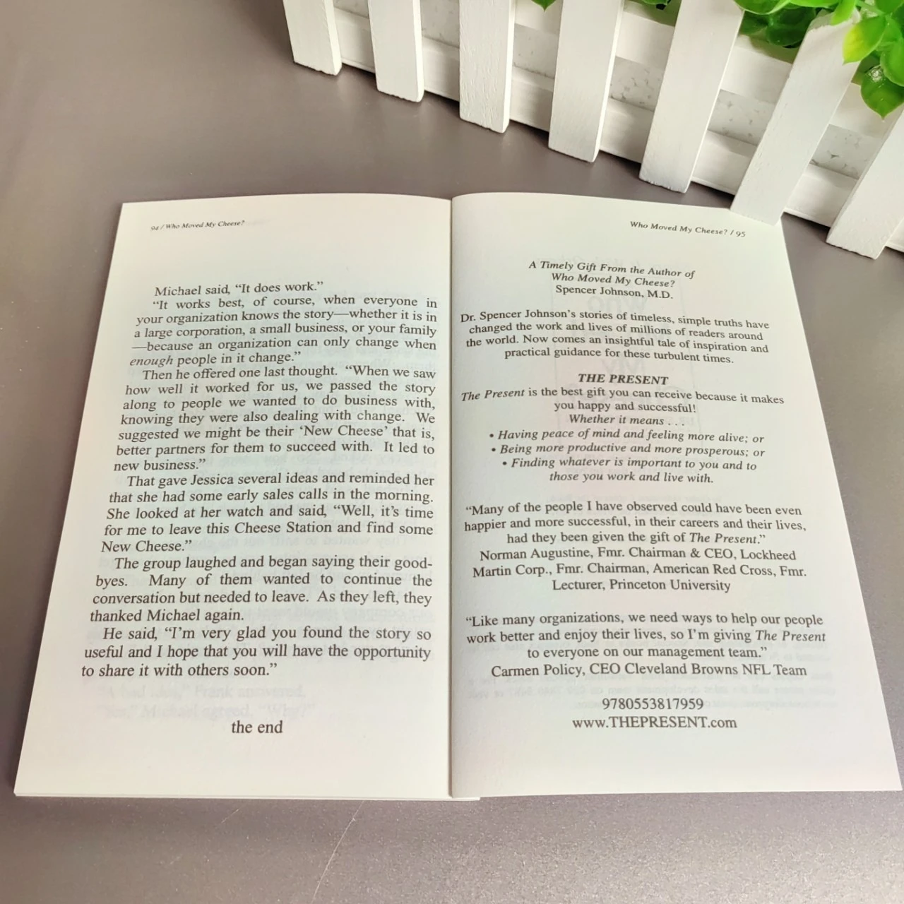 Who Moved My Cheese?: An A-Mazing Way To Deal with Change in Your Work and In Your Life