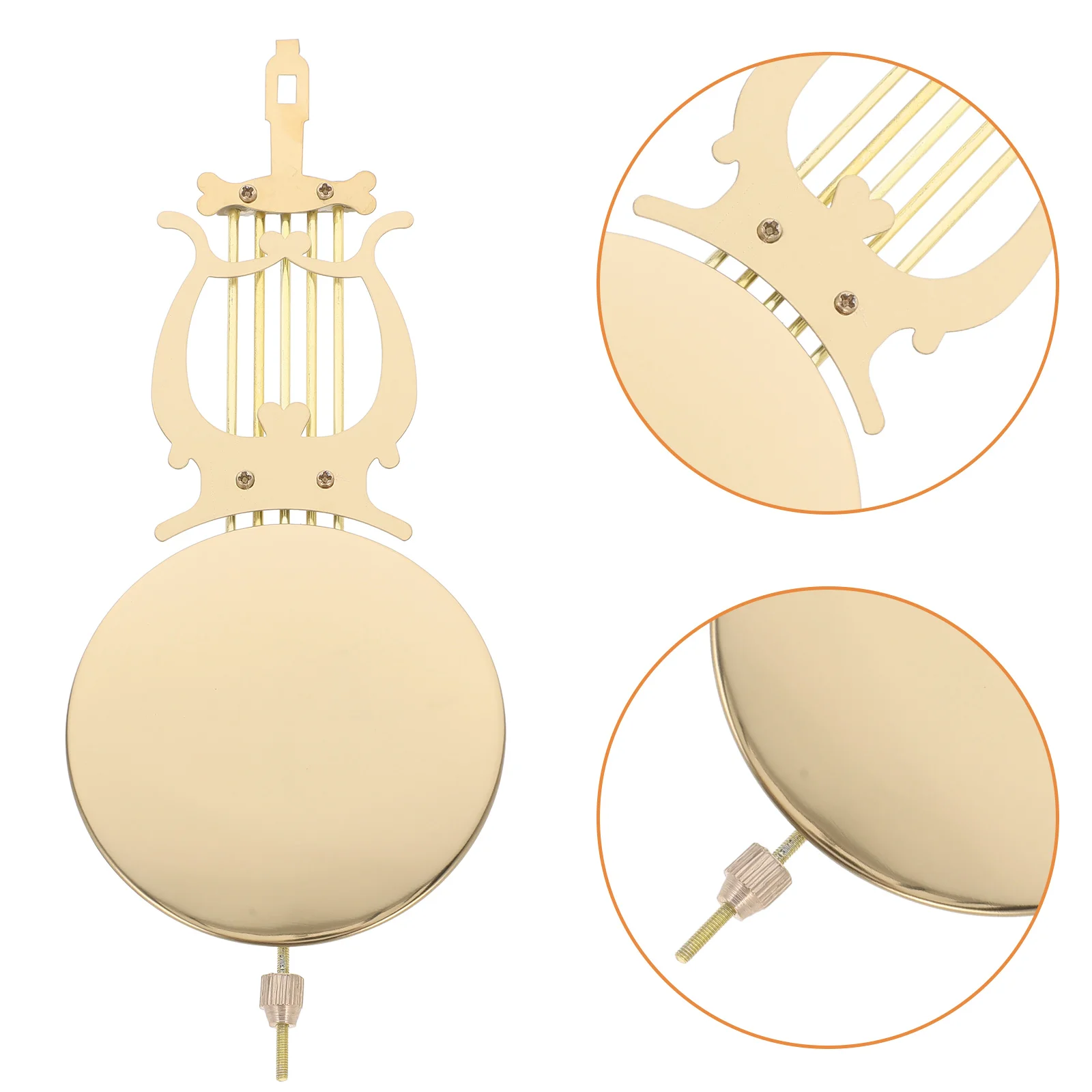 

Metal Replacement Diy Wall Clock Accessory Mechanical Clock Part Retro Pendulum Repair Household Decorative Outdoor Wall Clocks