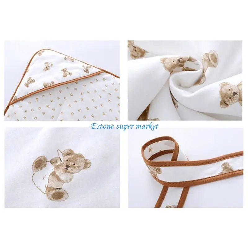 090B الطفل تلقي بطانية الخريف المغلف كيس النوم الوليد القطن قماط التفاف