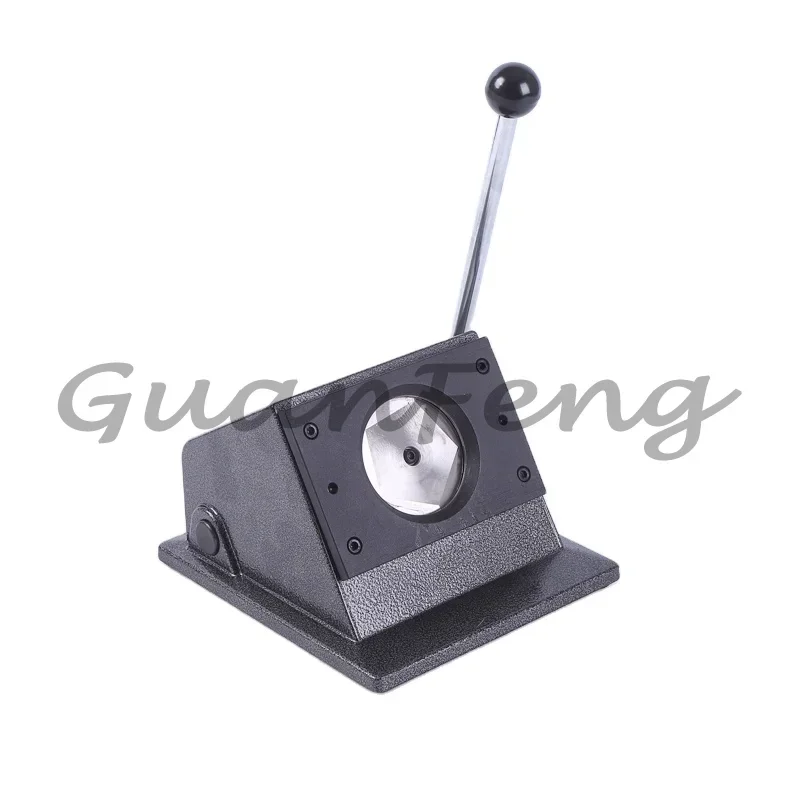 58mm Round Badge Paper Cutting Machine Size 70mm for Button Making