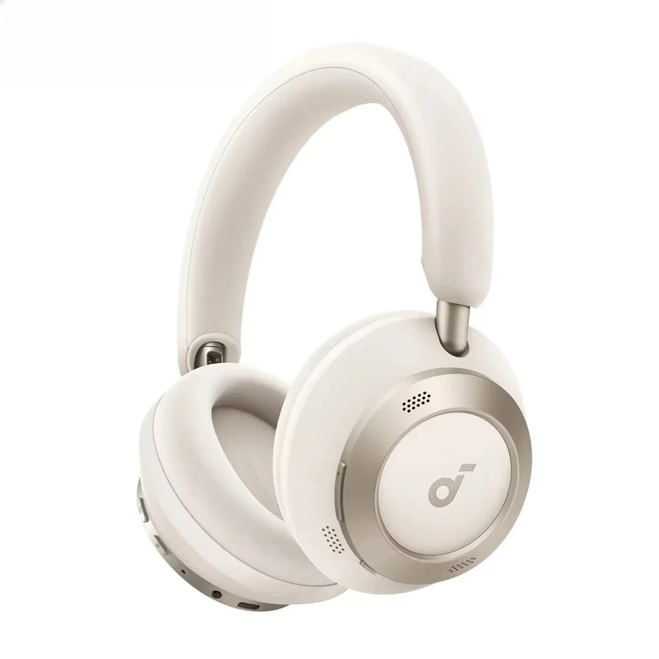 Soundcore Space One Pro 60H A3062 Adaptive Active Noise Cancelling Headphones 6 Mic Driven for Mobile Phone Use