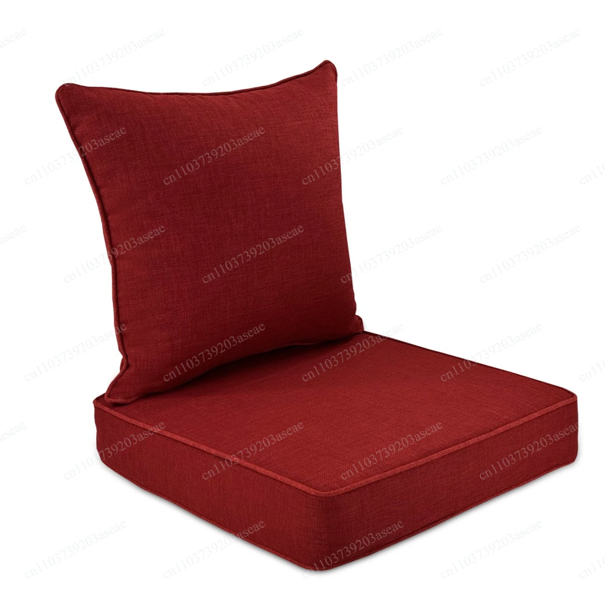 Small anti-splashing anti-UV seat cushion yarn-dyed fabric high-quality outdoor garden seat cushion cushion