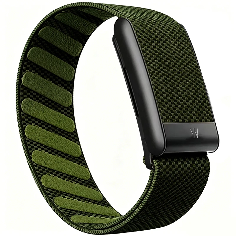 Geeignet für Whoop 5.0 Armband mit Logo, Nylon, gewebt, elastisch, Whoop Mg Sports, Ersatzarmband aus Metall, Whoop Life EKG-Gurte