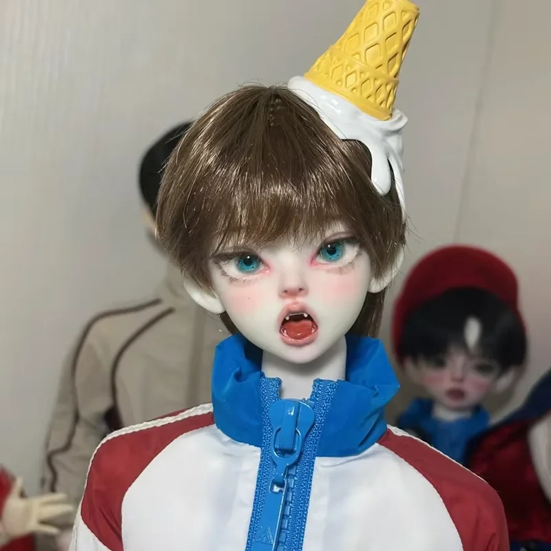 

New BJD doll 1/4 boy Hakimi makeup head high quality resin toy birthday gift angel dolls in offers articulated