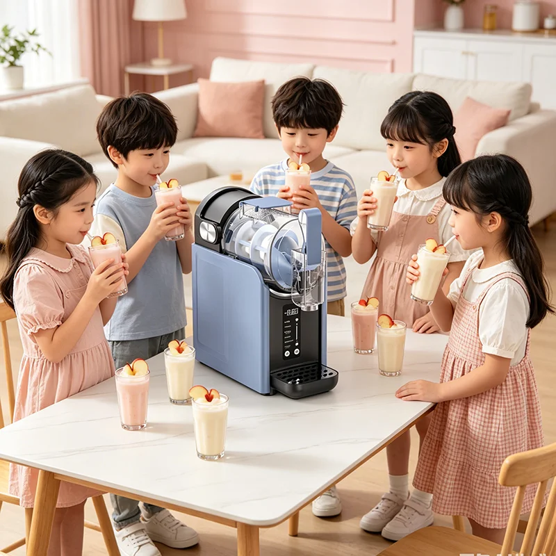 High Quality Electric Commercial Ice Coffee Slush Maker Big Capacity Automatic Quick free zing Technology for Food Truck