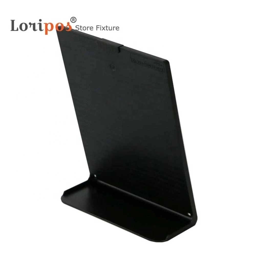 210*148mm A5 Exhibition Clip L Poster Name Paper Holder Stand Price Talker Sign Label Frame