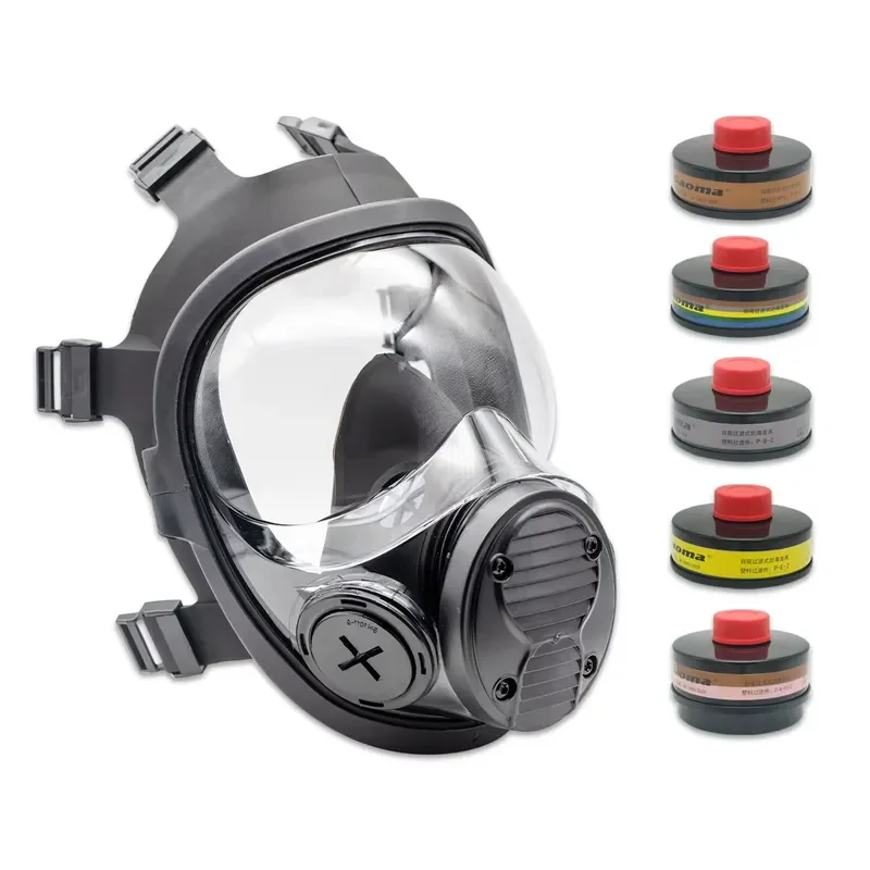 Full Face Snorkel Mask with Anti Fog Lens and Dry Top System for Adult Swimming Diving Breathing Apparatus Gear Anti Fog Full